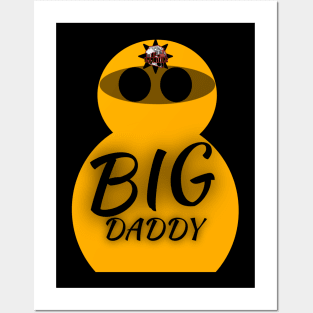 NINJA Big Daddy Gold and Black Posters and Art